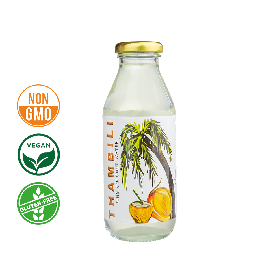 Sparkling Aloe Vera drink with plup